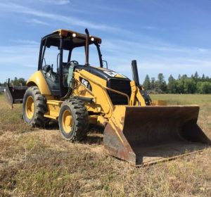 2007 CAT 414E IL SKIP LOADER