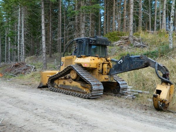 CAT 527 SKidder