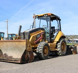 2007 CAT 414E Skip Loader-(SOLD)