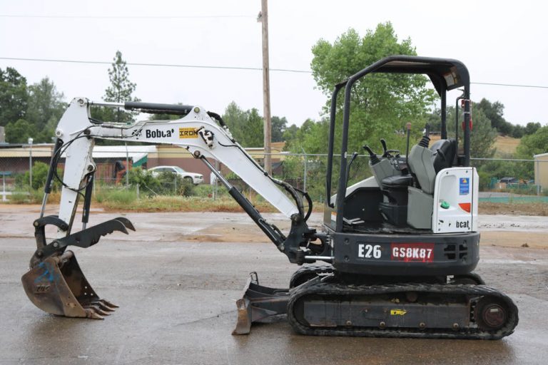 2011 BOBCAT E26 MINI EXCAVATOR(SOLD) Pacific Coast Iron Used Heavy