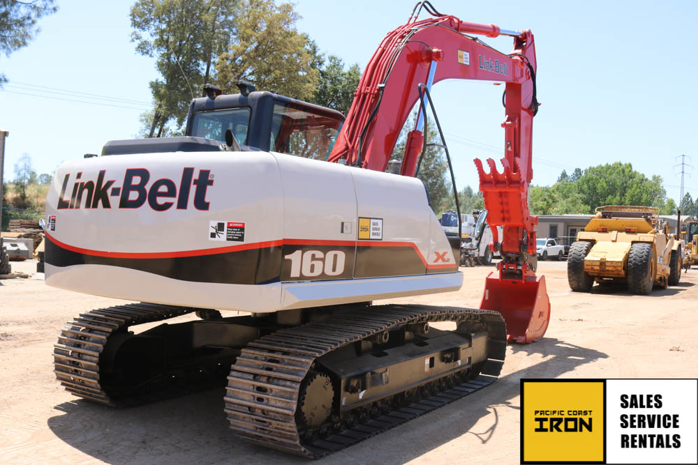 2013 LINK BELT 160X2 EXCAVATOR Pacific Coast Iron Used Heavy Equipment Dealer